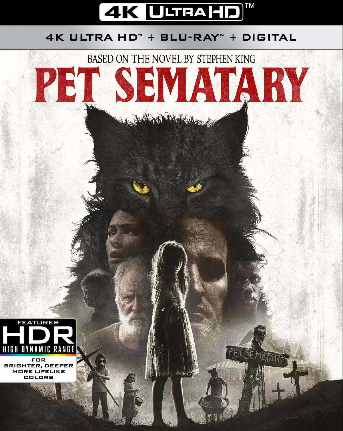 Pet Sematary  4K Blu Ray Digital