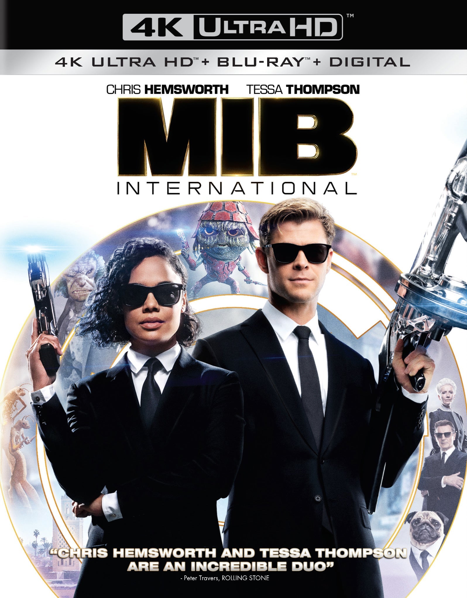 MIB Men In Black: International  4K + Blu Ray + Digital