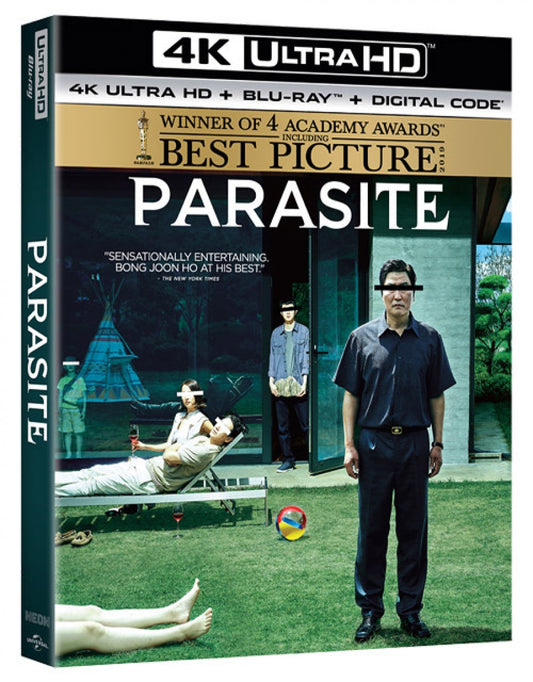 Parasite 4K Blu-ray Digital Code