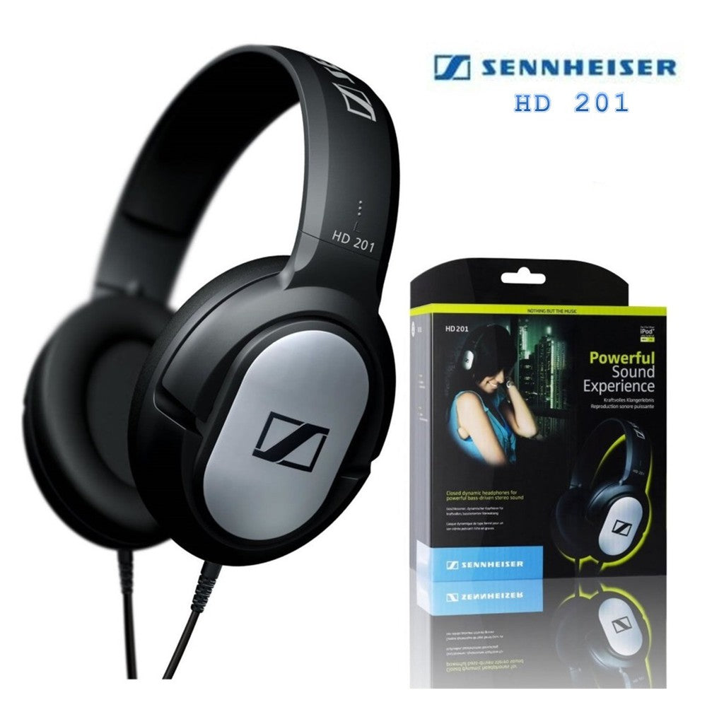 Sennheiser Headphones One Size Silver HD 201