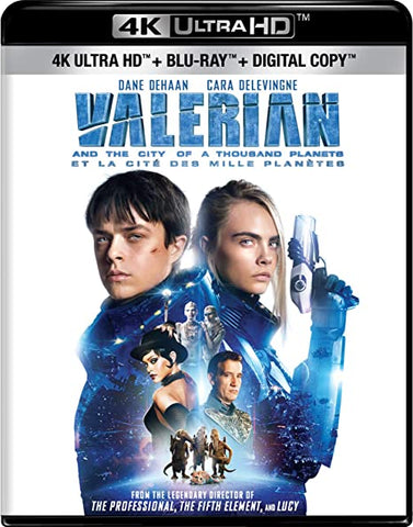 Valerian and the City of A Thousand Planets 4K Ultra HD + Blu-Ray + Digital