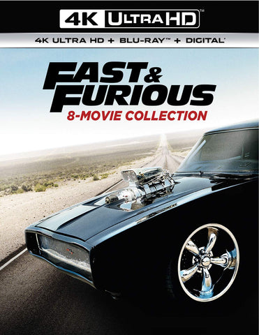 Fast & Furious 10-Movie Collection 4K Ultra HD + Digital + Blu-ray