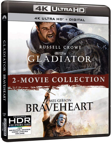 Gladiator/Braveheart 2-Movie Collection (4K Ultra HD + Digital)