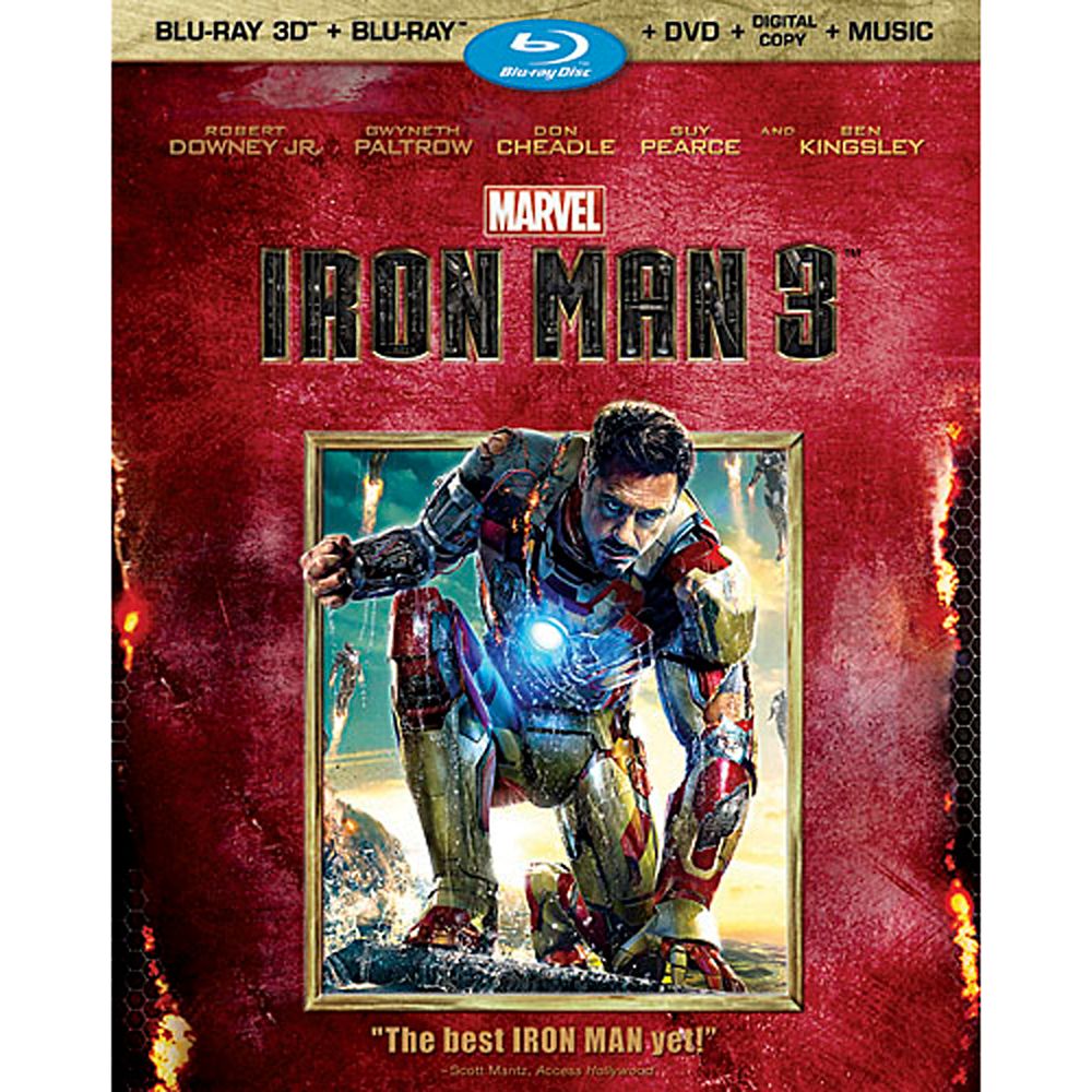 Iron Man 3 (3D) (Blu-Ray + Blu-Ray 3D)