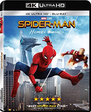 Spider-Man: Homecoming [4K Ultra HD] [Blu-ray] [Digital]