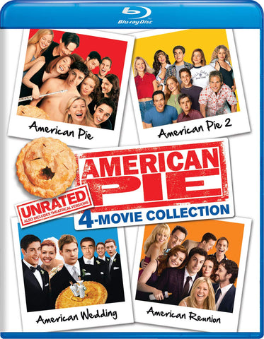 American Pie:  4-Movie Collection (American Pie / American Pie 2 / American Wedding / American Reunion) [Blu-ray]