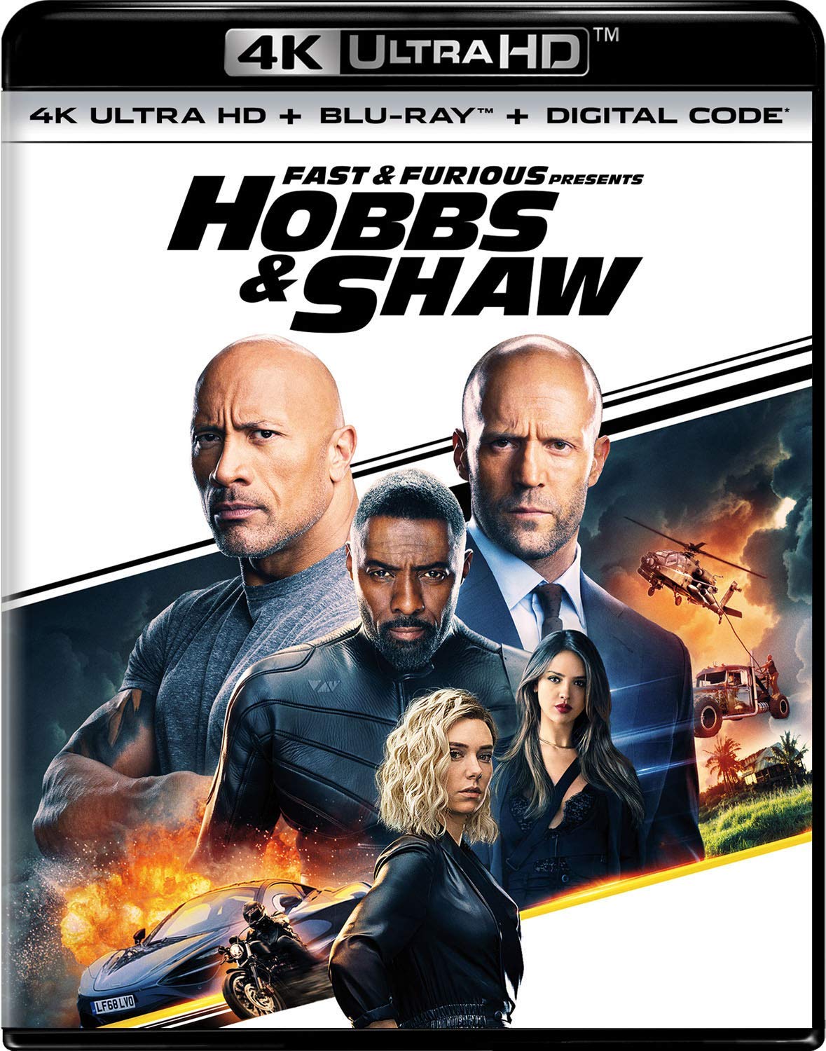 Fast & Furious Presents: Hobbs & Shaw 4K Blu-ray Digital Code