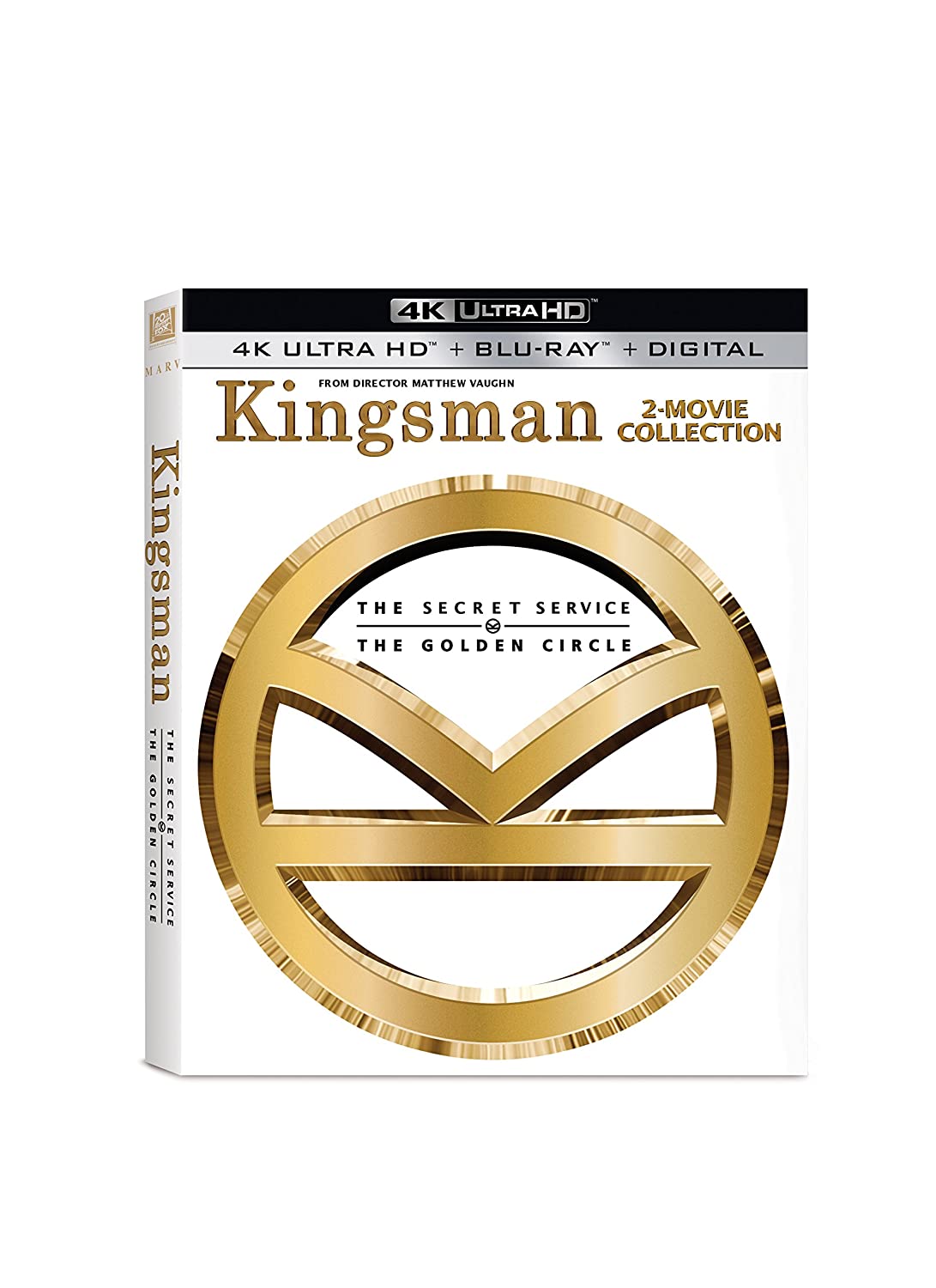 Kingsman  2 Movies Collection 4K Ultra HD + Blu-Ray + Digital