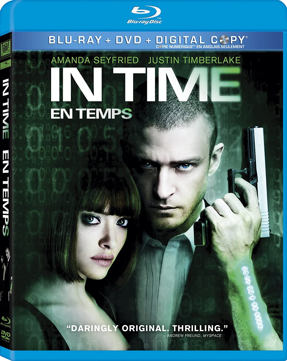 In Time (2012) [Blu-ray + DVD + DIGITAL COPY]