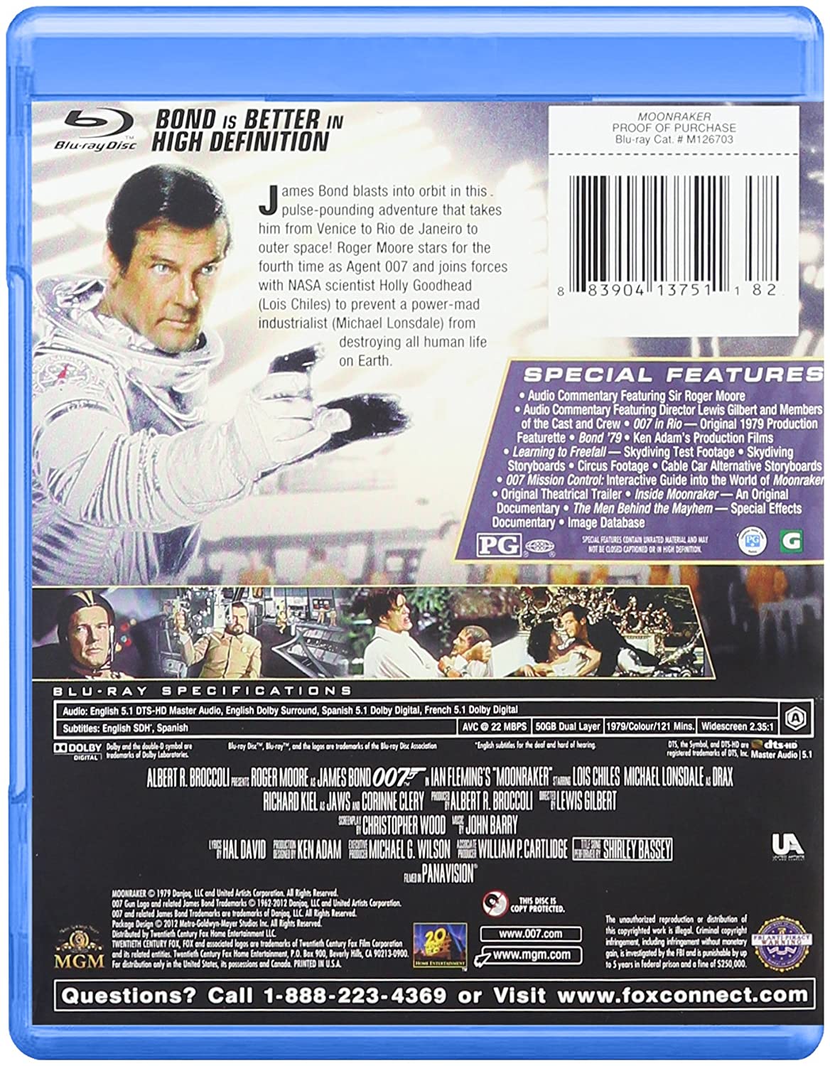 Moonraker [Blu-ray]