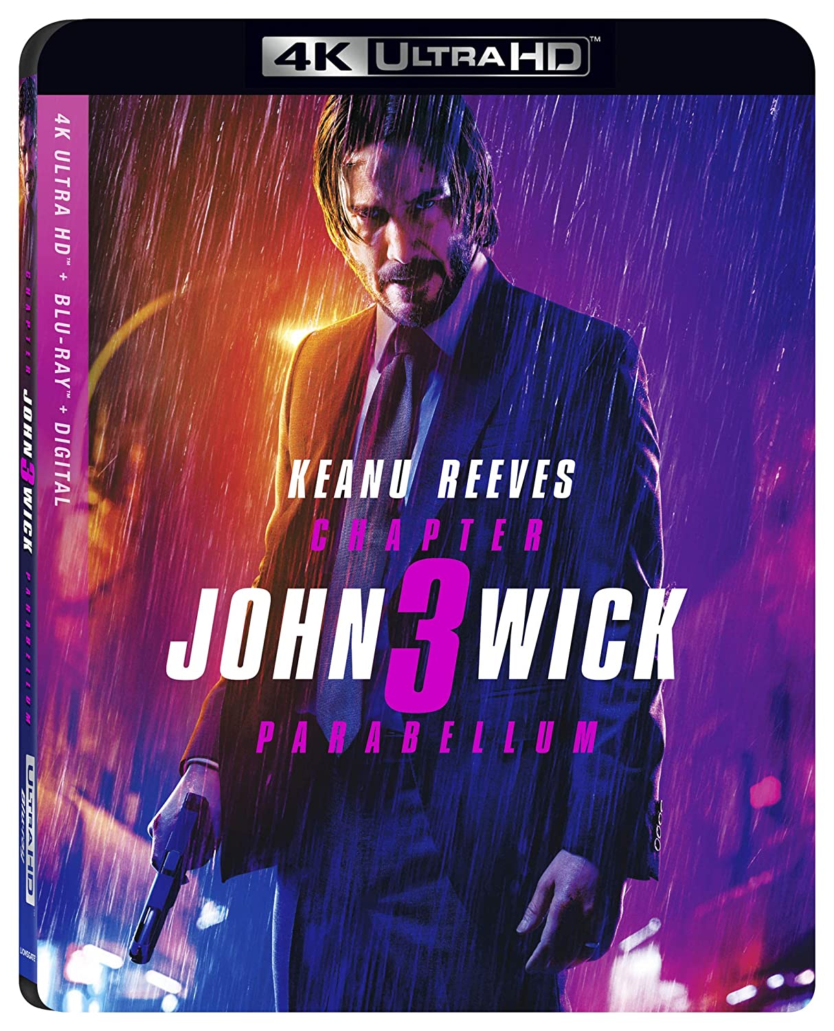 John Wick: Chapter 3 - Parabellum 4K Blu ray Digital