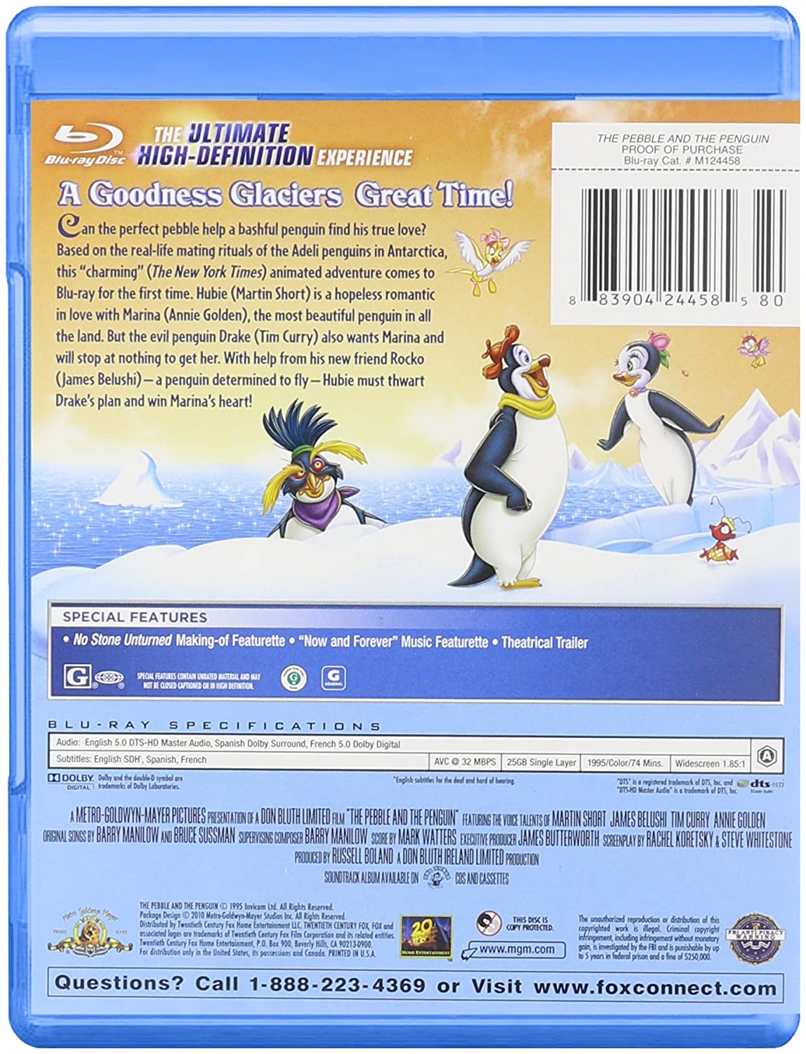 The Pebble and the Penguin [Blu-ray]