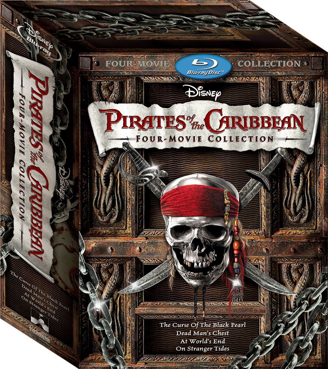 Pirates Of The Caribbean : Four Movie Collection