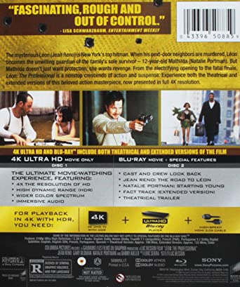 Leon The Professional [4K] [Blu-ray] [Digital]