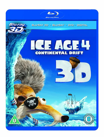 Ice Age 4: Continental Drift (Blu-ray 3D + Blu-ray)