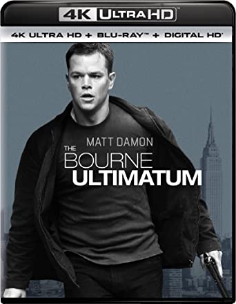 The Bourne Ultimatum 4K ULTRA + Blu-ray + DIGITAL HD