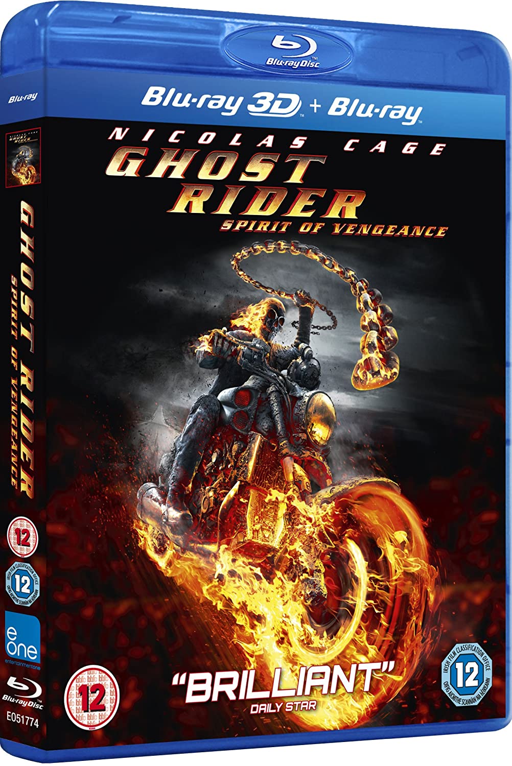 Ghost Rider: Spirit of Vengeance [Blu-ray 3D + Blu-ray]