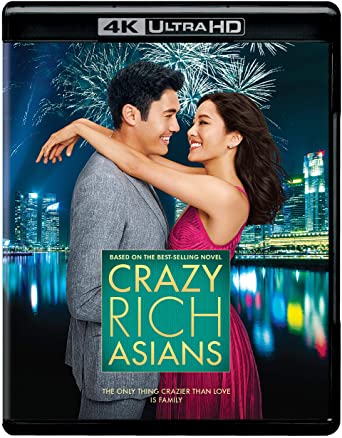 Crazy Rich Asians 4k Ultra UHD + Blu Ray + Digital