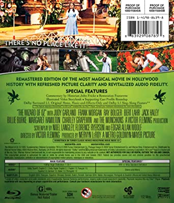 The Wizard of Oz  [Blu-ray]