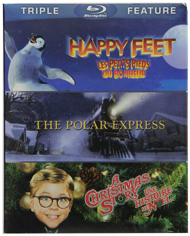 Happy Feet / A Christmas Story / The Polar Express [Blu-ray]