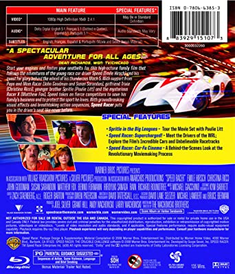 Speed Racer 3 Disc  [Blu-ray]