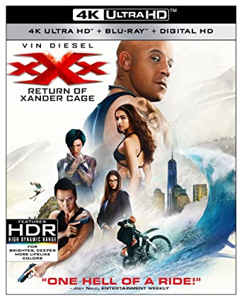 xXx: Return Of Xander Cage 4K Ultra HD + Blu-ray + Digital