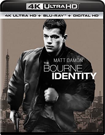 The Bourne Identity 4K ULTRA + Blu-ray + DIGITAL