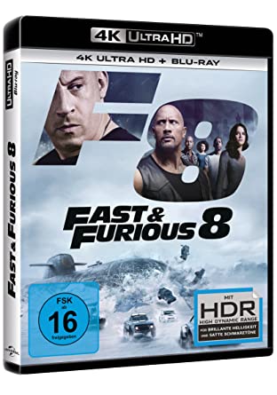 Fast & Furious 8 4K, UHD-Blu-ray