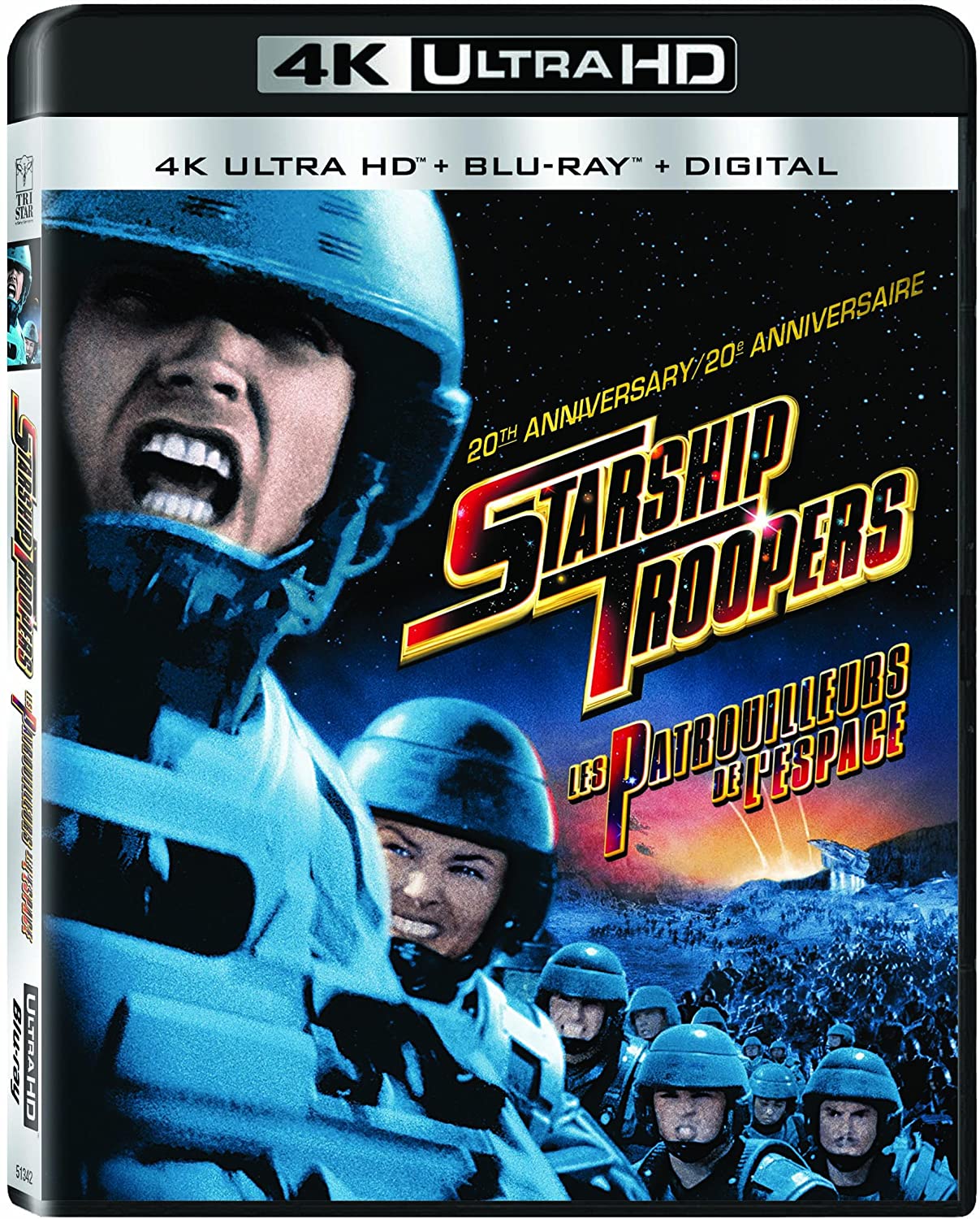 Starship Troopers - 4K UHD  Blu-ray  Digital
