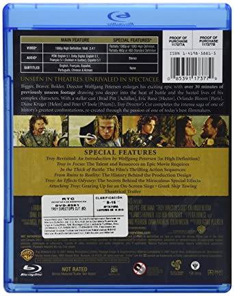Troy (Director's Cut)(Special Edition) [Blu-ray]