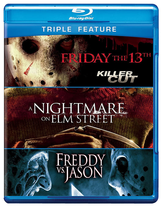Friday the 13th / Nightmare on Elm St / Freddy Vs (Triple-Feature) [Blu-ray]