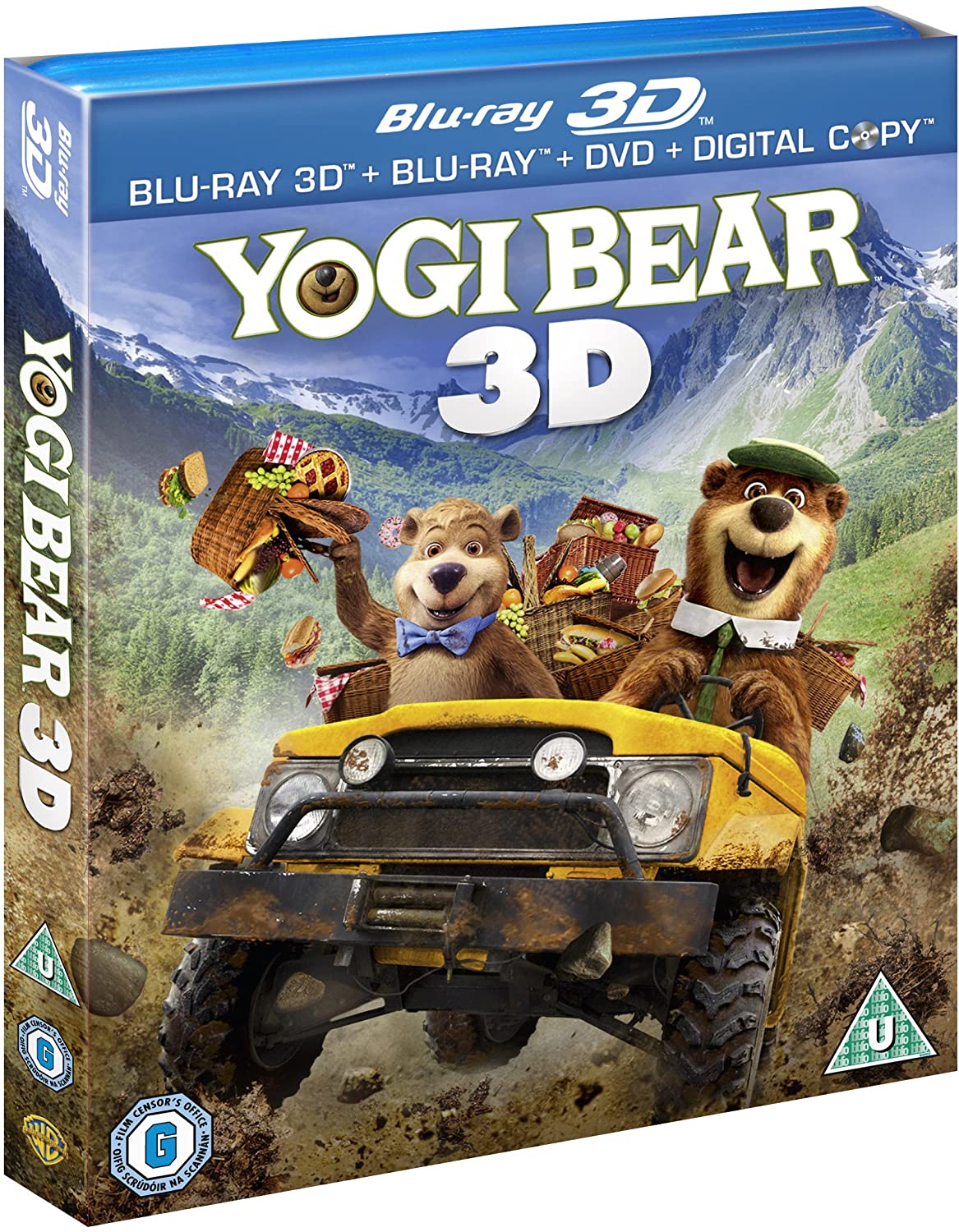Yogi Bear (Blu-ray 3D + Blu-ray + DVD + Digital copy)