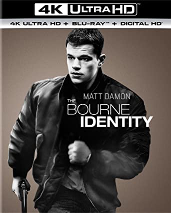 The Bourne Identity 4K ULTRA + Blu-ray + DIGITAL