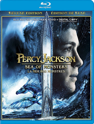 Percy Jackson: Sea of Monsters [Blu-ray 3D + Blu-Ray + DVD + Digital Copy]