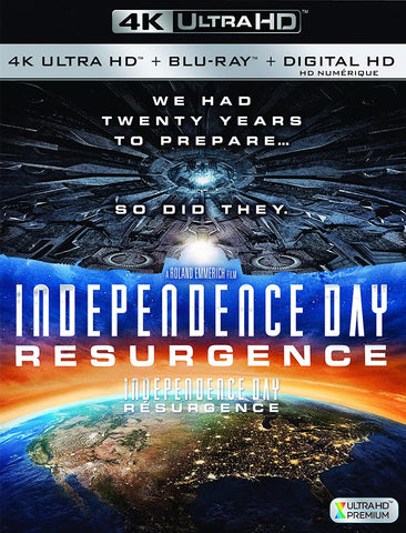 Independence Day: Resurgence 4K HD  Blu-Ray  Digital HD