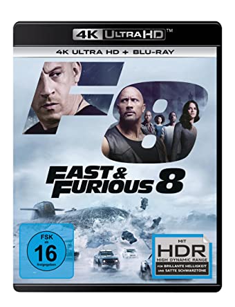 Fast & Furious 8 4K, UHD-Blu-ray