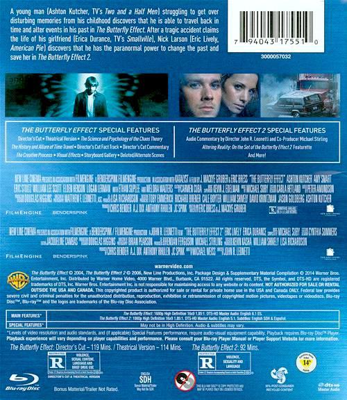 The Butterfly Effect / The Butterfly Effect 2 Blu-ray