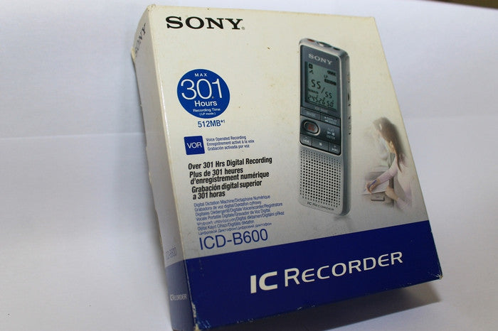 Sony ICD-B600 Digital Voice Recorder