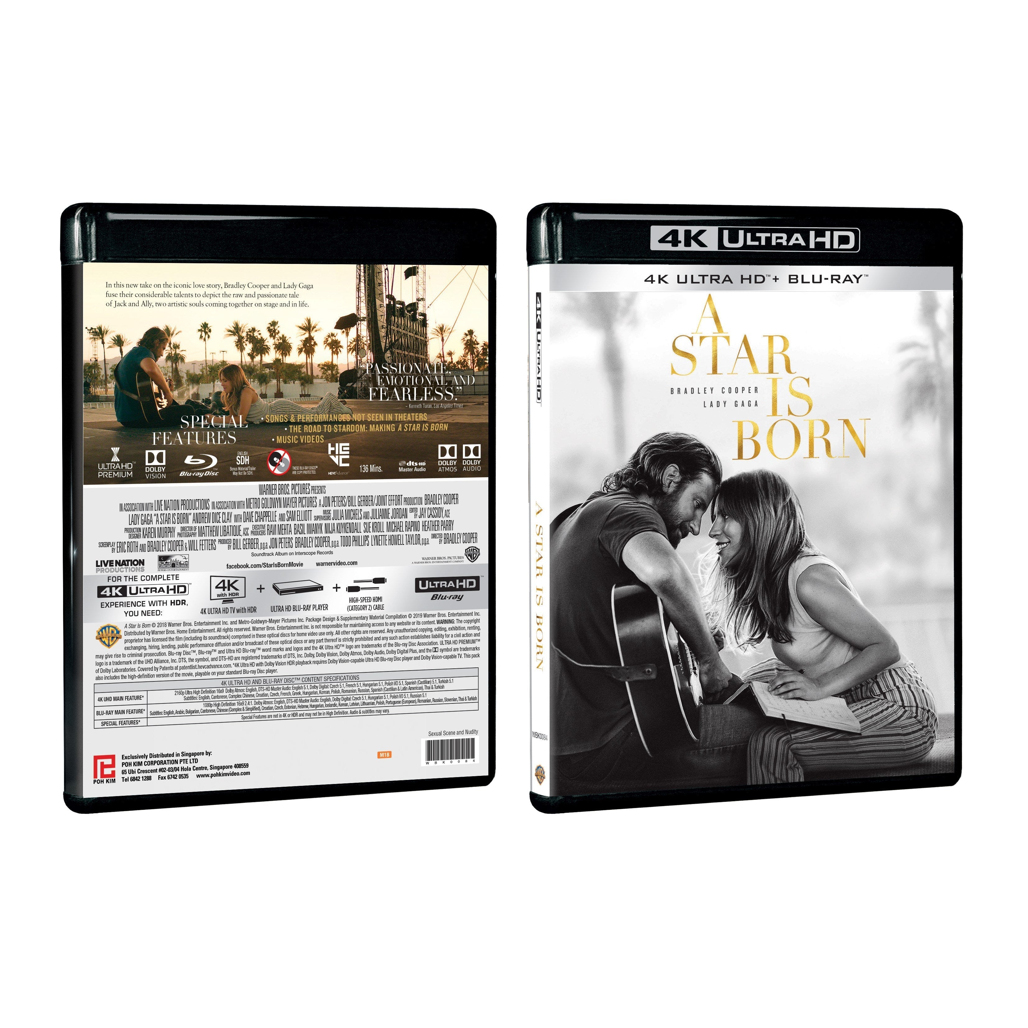 A Star Is Born ( 4K Ultra HD + Blu-ray)