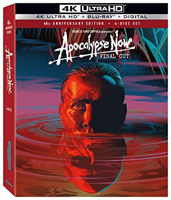Apocalypse Now Final Cut 40th Anniversary 6 Disc Edition 4K ULTRA UHD + Blu Ray + Digital