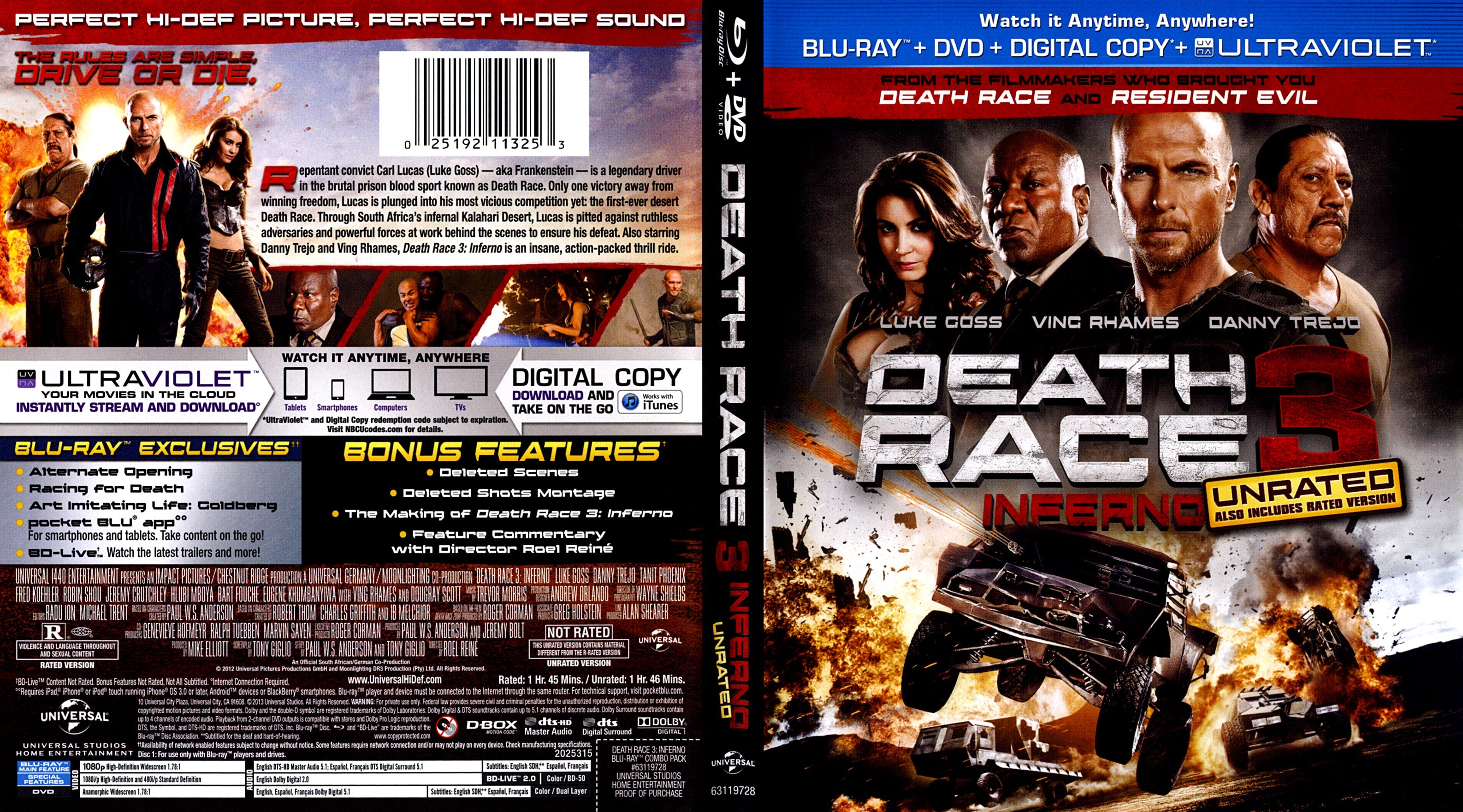 Death Race 3: Inferno [Blu-ray]
