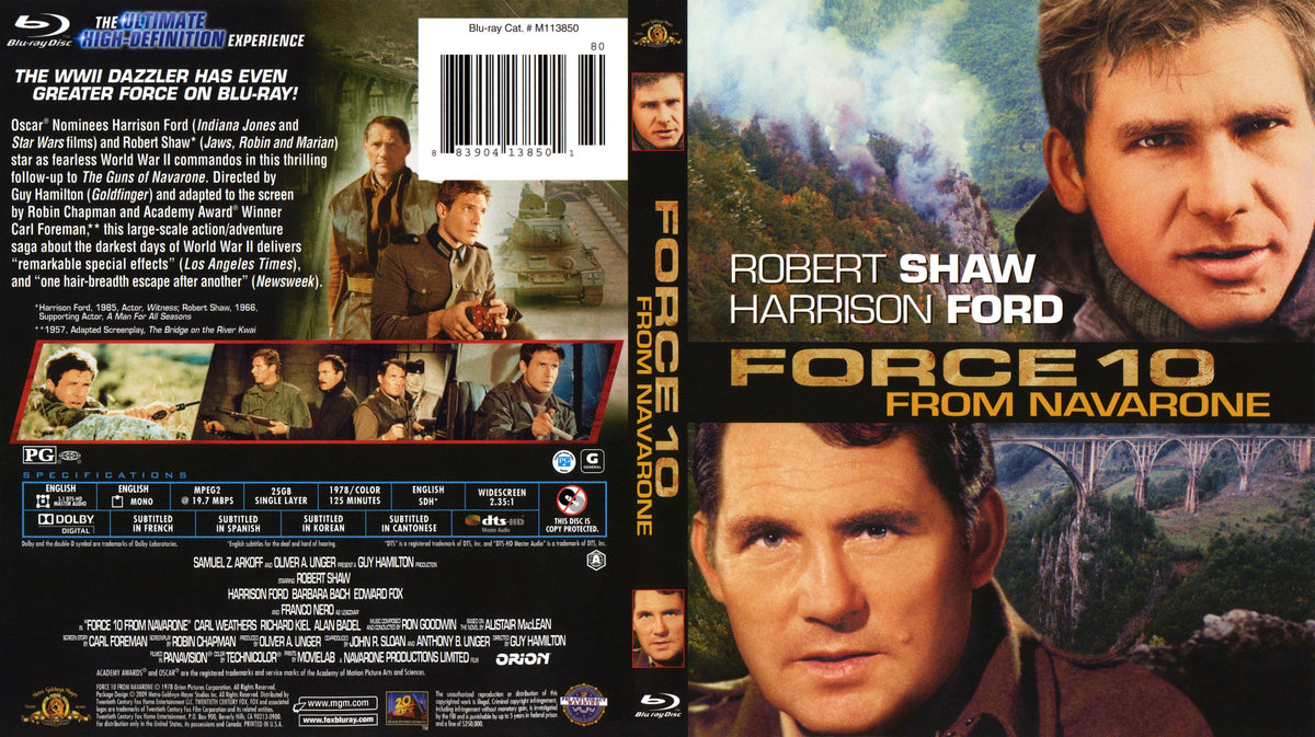 Force 10 from Navarone Blu-ray
