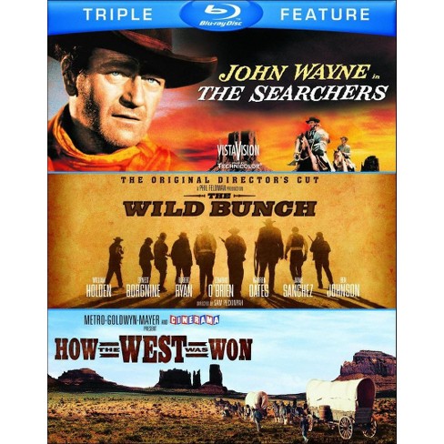 Searchers / Wild Bunch / How the West Was Won (Triple-Feature) [Blu-ray]