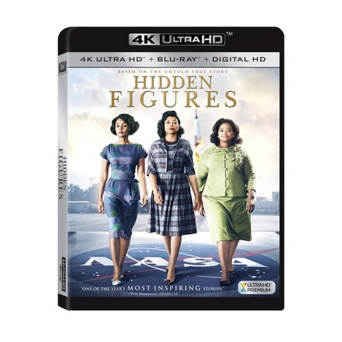 Hidden Figures 4K UHD + Blu-ray + Digital HD