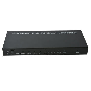 CE-Link  HDMI Splitter 1x8 With Full 3D and 4kx2k (600MHz)