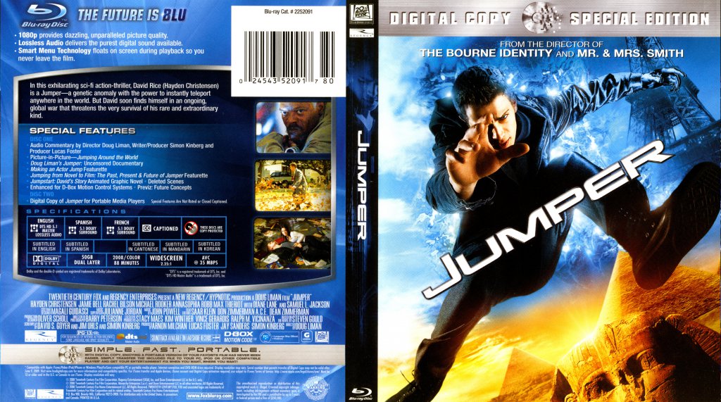 Jumper Blu-ray