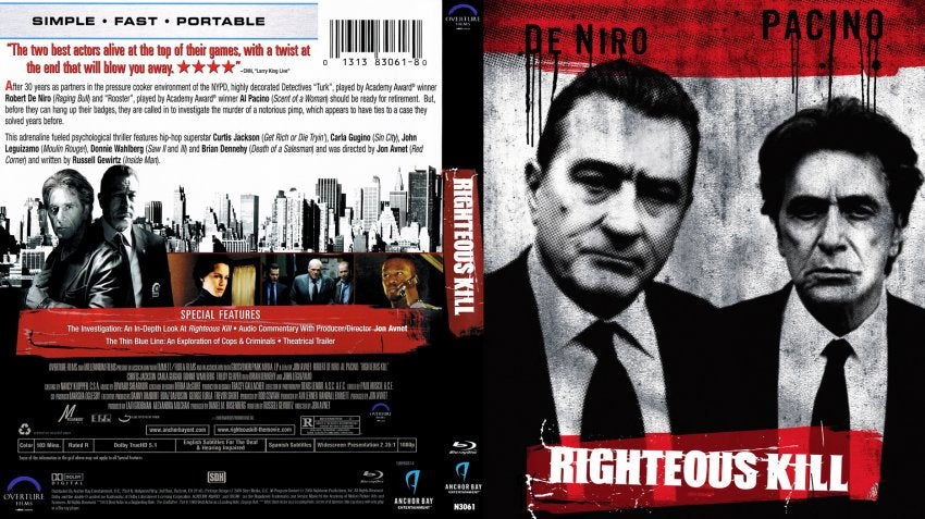 Righteous Kill [Blu-ray]