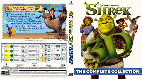 Shrek 3D The Complete Collection