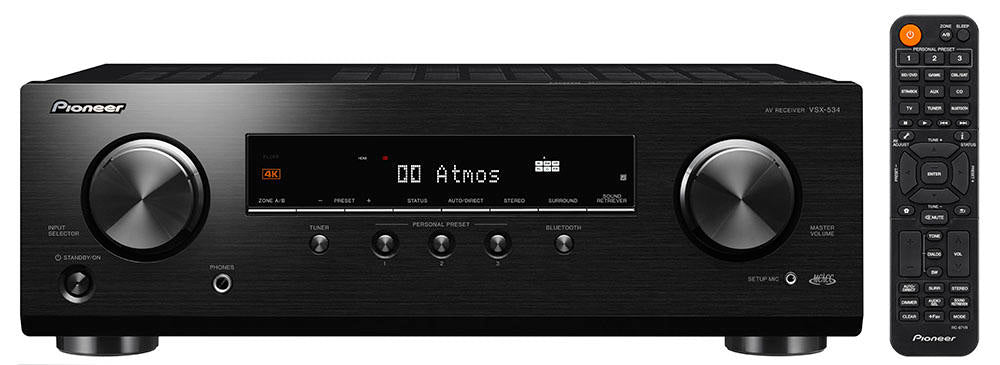 Pioneer VSX-534 5.2-Channel A/V Receiver