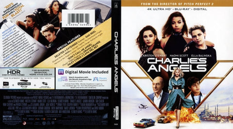 Charlie's Angels (4K Ultra HD) (Blu-ray Combo) (2019)